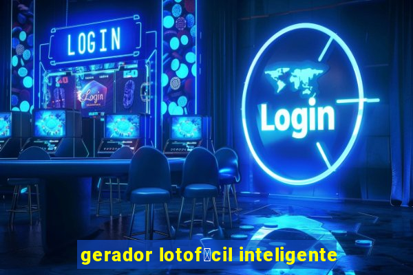 gerador lotof谩cil inteligente