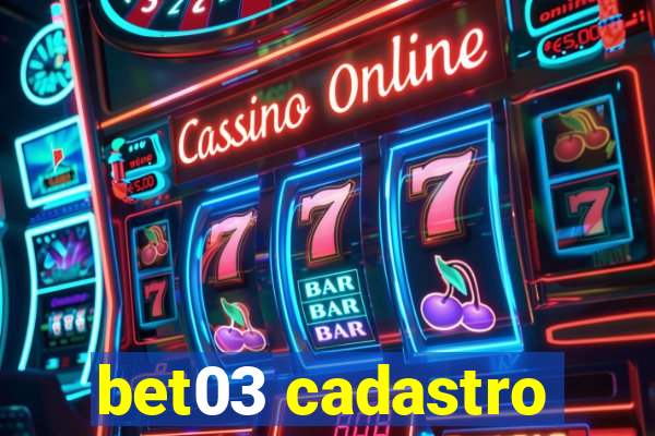 bet03 cadastro