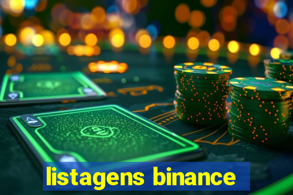 listagens binance