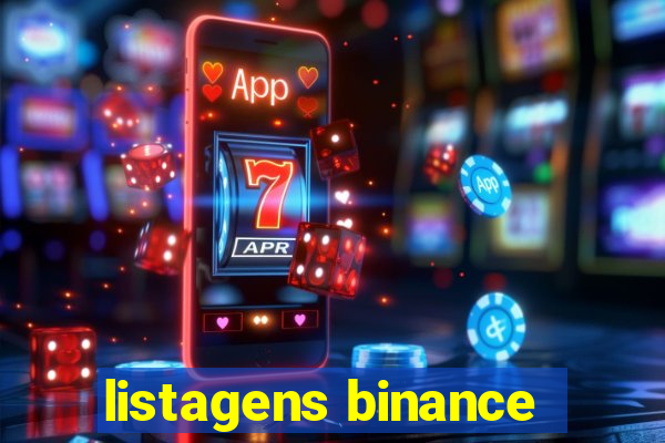 listagens binance