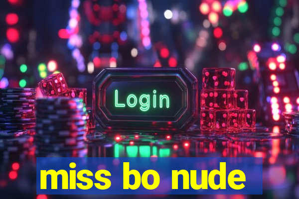 miss bo nude