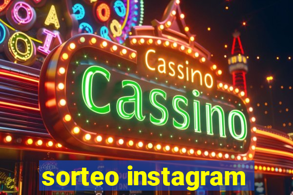 sorteo instagram