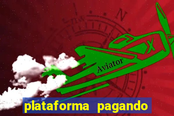 plataforma pagando bonus no cadastro