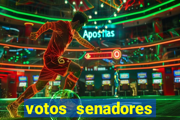 votos senadores impeachment moraes