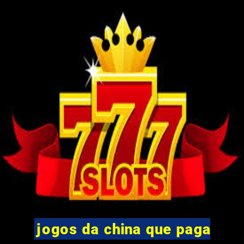 jogos da china que paga