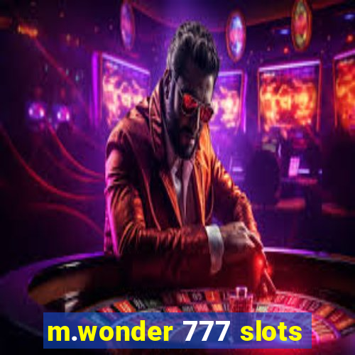 m.wonder 777 slots