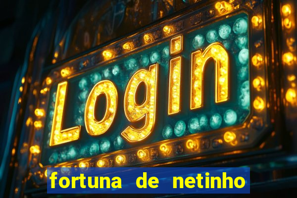 fortuna de netinho de paula