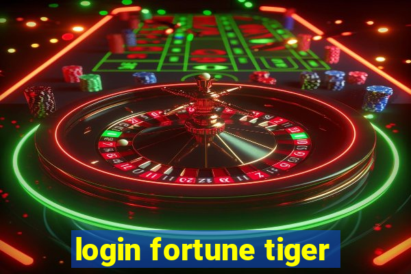 login fortune tiger