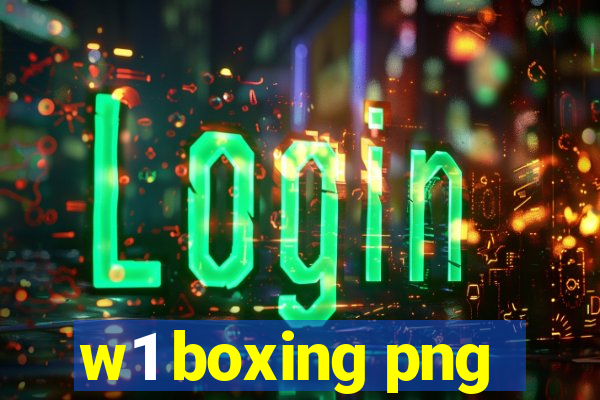 w1 boxing png