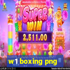 w1 boxing png