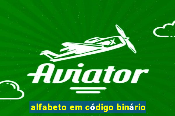 alfabeto em código binário