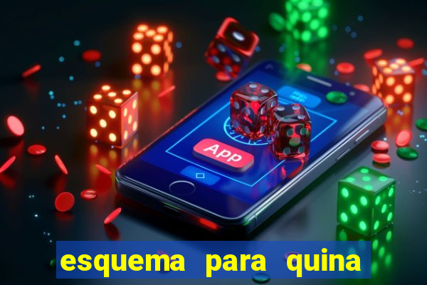 esquema para quina com 20 dezenas