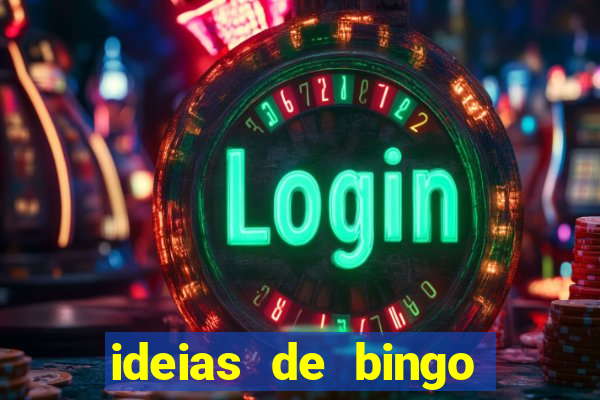 ideias de bingo para o natal