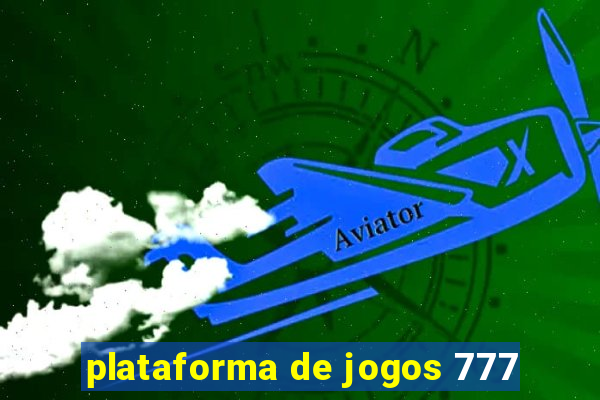 plataforma de jogos 777
