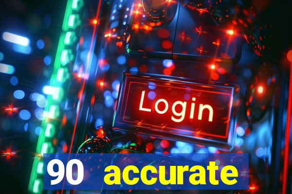 90 accurate football predictions
