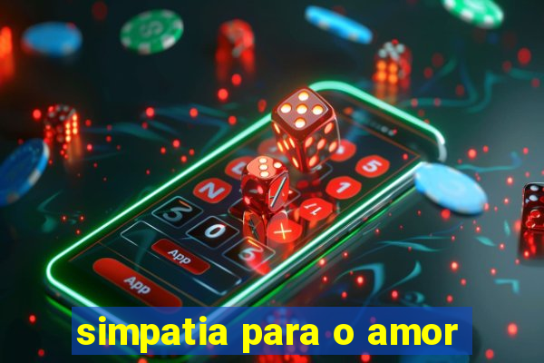 simpatia para o amor