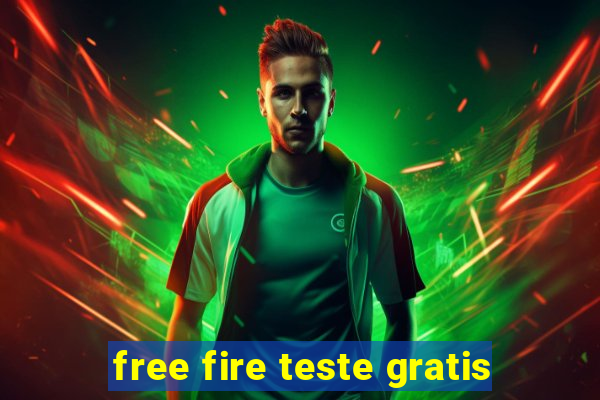 free fire teste gratis