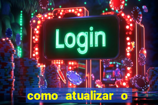como atualizar o node pelo terminal windows