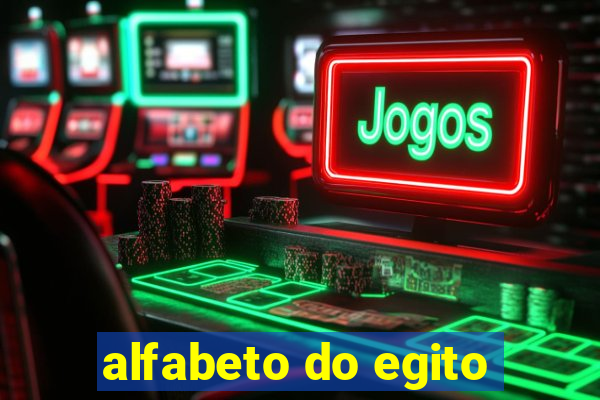 alfabeto do egito