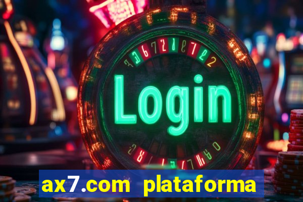 ax7.com plataforma de jogos