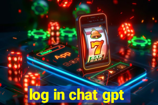 log in chat gpt
