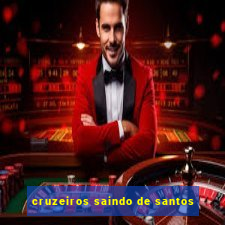 cruzeiros saindo de santos