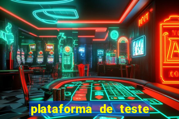 plataforma de teste de jogos pg
