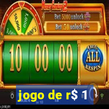 jogo de r$ 1