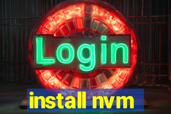 install nvm