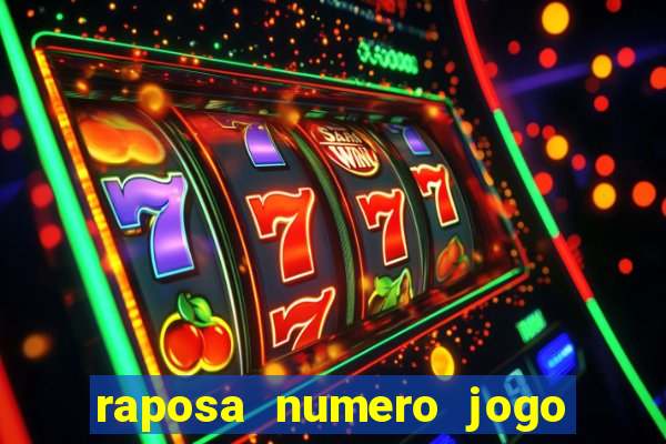 raposa numero jogo do bicho